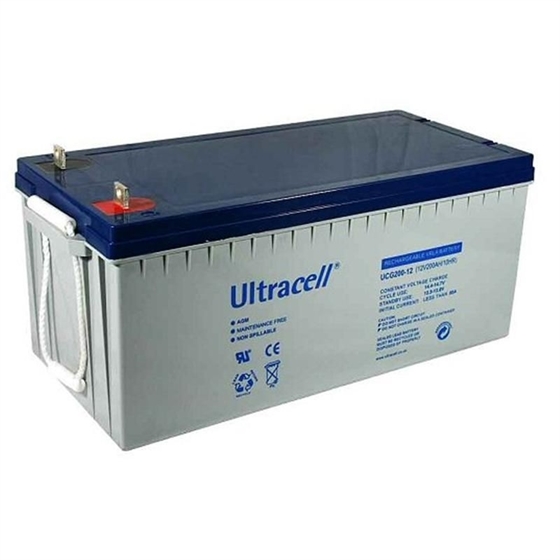 UCG200-12 Batteria Ultracell GEL 12V 200Ah Long Life