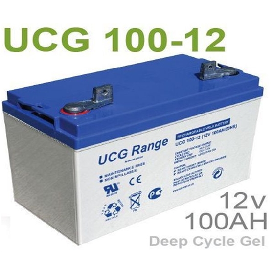 UCG100-12 Batteria Ultracell GEL 12V 100Ah Long Life
