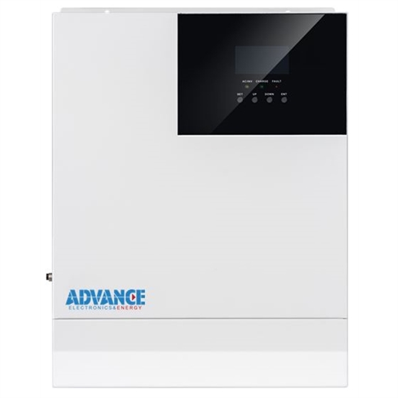 HF4850 - Inverter Alto voltaggio ADVANCE 5000VA/5000W/48V - 500 Vcc max ingresso solare - Caricatore solare MPPT 80Amp - WiFi in