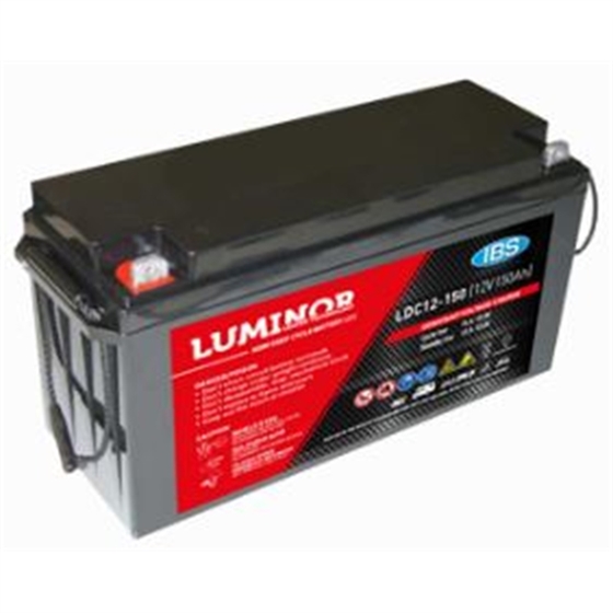 LDC12-150 - Batteria LUMINOR LDC AGM - 12V - 150Ah