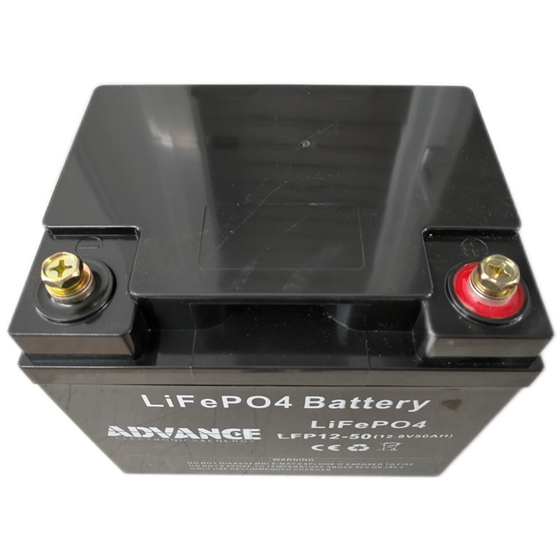 LFP12-50 - Batteria Litio ADVANCE LiFePO4 12,8V / 54Ah