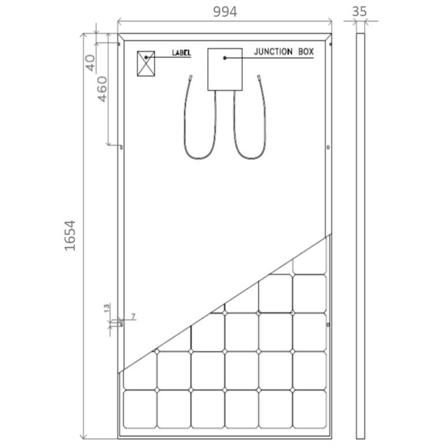 Monocristallino ADVANCE schema