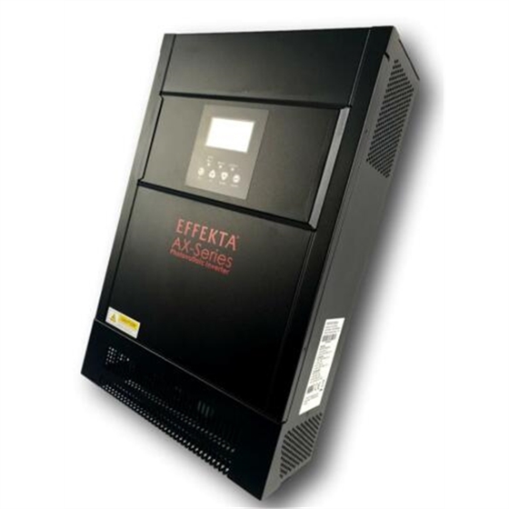 AX-M1 5000-48 - Inverter Effekta 5000VA / 5000W / 48V - Caricatore MPPT 80 Amp MPPT - NEW BLACK